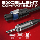 Gator Cableworks GCWC-SPK-50-1TL - Cable de altavoz - 15 metros