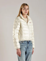 Calvin Klein Cazadora acolchada Mujer Down Shine brillante, Marfil (Ivory), XL