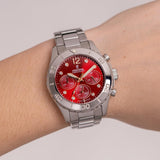 Festina Reloj Mujer F20603/2 Boyfriend Caja de Acero Inoxidable 316l Plateado Correa de Acero Inoxidable 316l Plateado