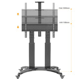 North Bayou AVF1800-70-1P - Soporte de peana para Monitor, Color Negro