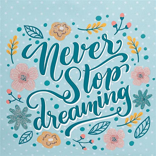 Movom Never Stop Dreaming Mochila Escolar con Carro Azul 31x42x13 cms Poliéster 16,93L