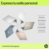 HP Ordenador portátil 15.6" FHD (Intel Core i5-1334U, 16GB RAM, 1TB SSD, Intel Iris Xe Graphics, Windows 11) Plata y Azul - Teclado QWERTY Español