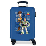 Disney You´Ve Got A Friend In Me Maleta de cabina Azul 38x55x20 cms Rígida ABS Cierre de combinación lateral 34L 2,7 kgs 4 Ruedas Dobles 0