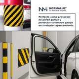 Normaluz - Protector de Columnas y Paredes para Garaje | Manta Bobina Autoadhesiva Flexible y Resistente | Protege Puertas y Vehículos con Instalación Fácil 5MT x 50 CM x 1CM
