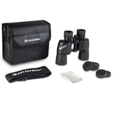 Celestron 72252 Ultima: prismáticos con prisma Porro 8 x 42, lente con revestimiento múltiple completo, prisma BaK-4 de vidrio, negro