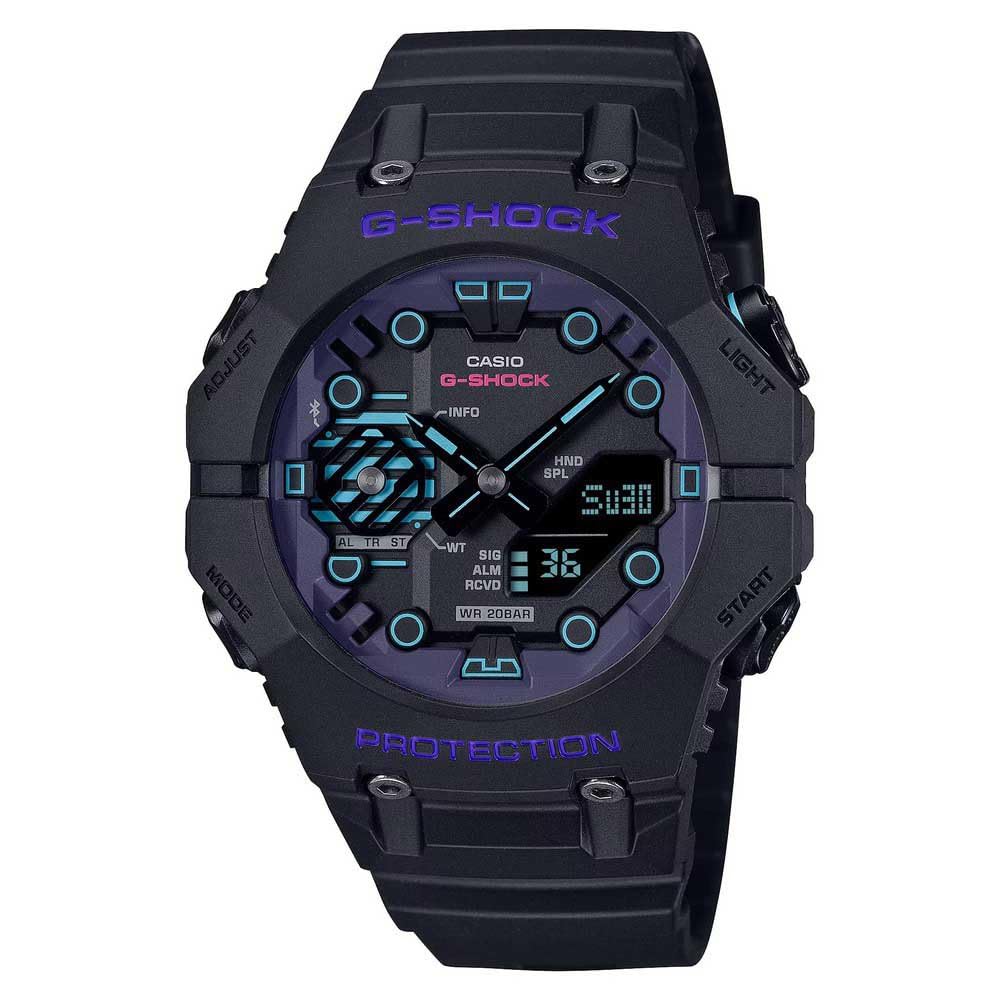Casio Reloj Hombre Analogico/Digital Cuarzo con Correa de Resina GA-B001CBR-1AER