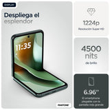 Motorola rarz 60 Ultra, 32GB (16GB+16GB RAM Boost)/512GB Scarab, Sistema de cámaras de 50MP con Moto ai, batería 4500 mAh, cárga rápida de 68W, Snapdragon 8 Elite, + Moto Tag