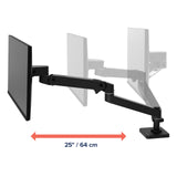 LX Pro Arm Single DP Desk Mount WCB
