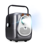 Acer - AOpen QF23s Powered by Acer LCD LED Beamer - 1080p Full HD (1920 x 1080 píxeles), 6.500 lúmenes LED, Contraste 1000:1, Keystone, 2 x 3 W Altavoces, HDMI (HDCP), WiFi, Plata, Portable/móvil