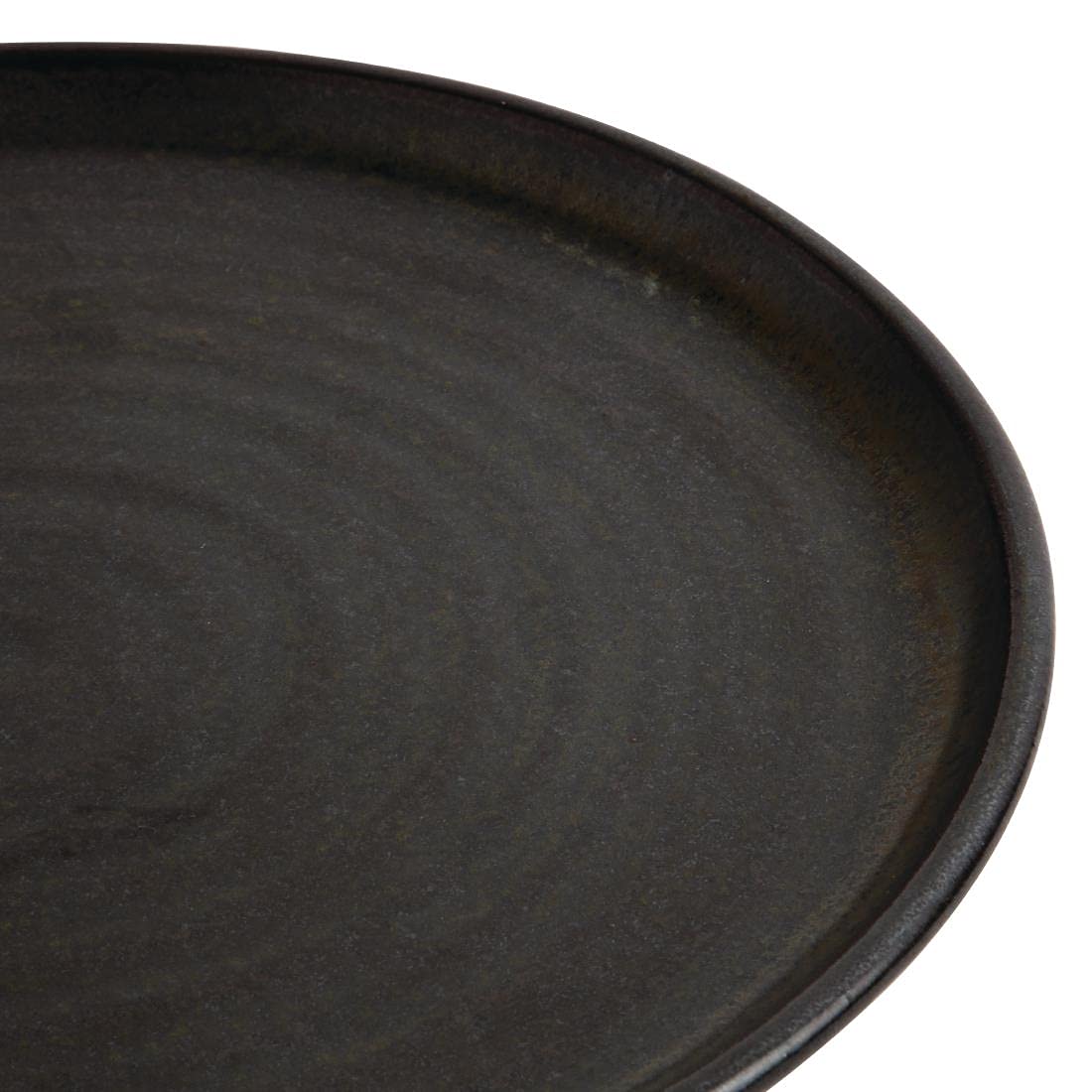 Olympia FA317 - Plato redondo de lona (265 mm, 6 unidades), color negro