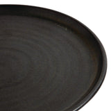 Olympia FA317 - Plato redondo de lona (265 mm, 6 unidades), color negro