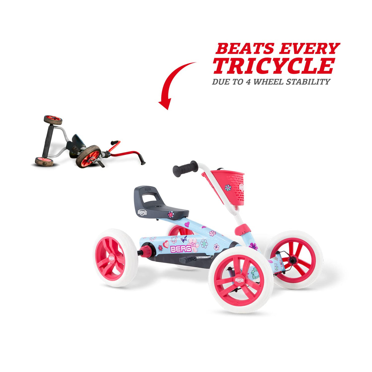 Berg Coche infantil a pedales Buzzy Bloom (24.30.02.00)