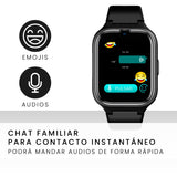 SPC Smartee 4G Senior – Reloj Inteligente para Mayores con Letras Grandes, botón SOS, GPS y perímetro de Seguridad, Llamadas/videollamadas, Ritmo cardíaco y gestión smartwatch en App SPC Smart Clan