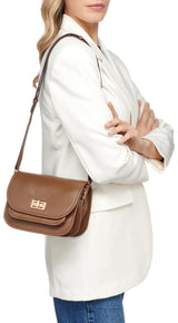 Geox D Flavria A, Bolsa Mujeres, Barro