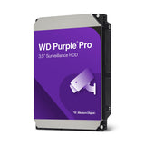 WD Purple Pro 24TB Smart Video Disco Duro Interno de 3,5" - 7200 RPM, AllFrame Technology, 550 TB/año, 512 MB Caché