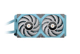 Thermaltake TOUGHLIQUID 240 ARGB Sync All-In-One Turquoise Watercooling | 5V addressable | silent 120mm PWM fan | for Intel and AMD sockets | LGA-1700 | turquoise