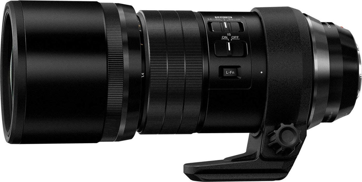 Objetivo Olympus M.Zuiko Digital ED 300 mm F4.0 Pro, teleobjetivo, Adecuado para Todas Las cámaras MFT (Modelos Olympus OM-D & Pen, Serie G de Panasonic), Negro