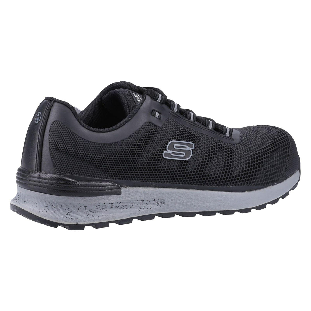 Skechers BULKLIN BRAGOO, Zapatillas para Hombre, Black KPU + Mesh, 39 EU