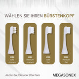 Megasonex M8 - Cepillo de dientes eléctrico