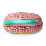 JBL Clip 5, Altavoz inalámbrico portátil con Bluetooth, resistente al agua y al polvo IP67, hasta 12h de reproducción y más con Playtime Boost activado, rosa