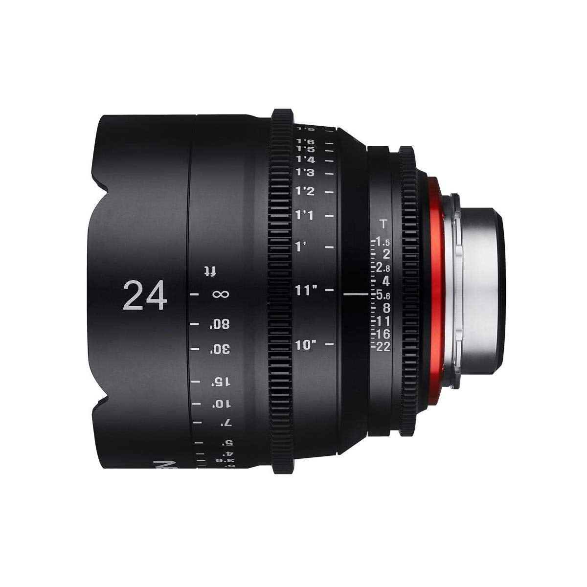 Rokinon Xeen XN24-PL - Lente Profesional Cine para Montaje PL (24 mm, T1.5)
