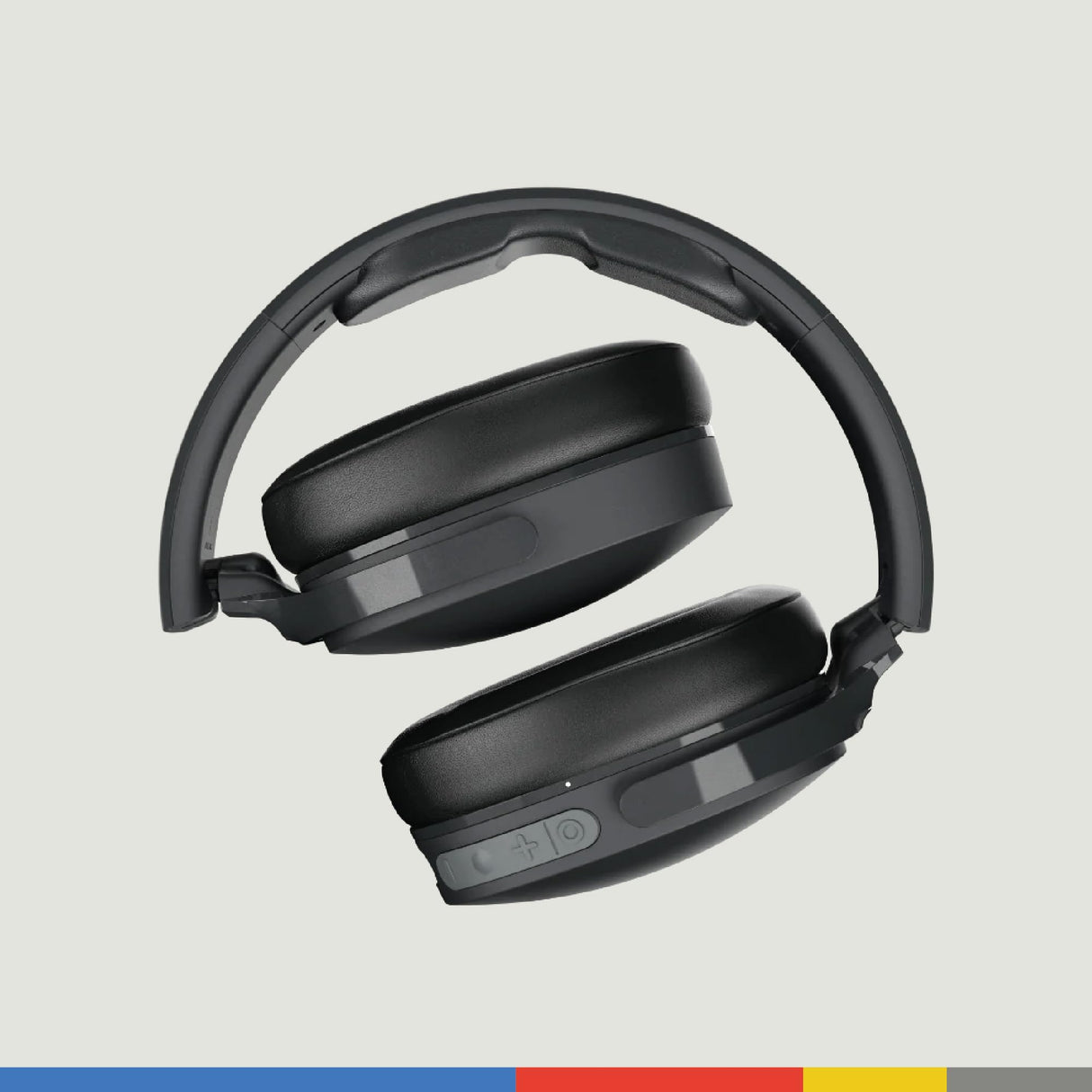 Skullcandy Hesh EVO Cascos Over-Ear Inalámbricos, 36 h de Autonomía, Micrófono, Compatibles con iPhone Android y Dispositivos Bluetooth - Negro