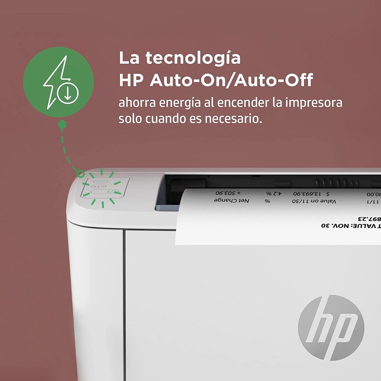 HP LaserJet M110w 7MD66F, Impresora Láser A4 Monocromo - Impresión Doble Cara Manual (20 ppm, Wi-Fi, Wi-Fi Direct, USB 2.0, Bluetooth, Procesador de 500 MHz, Memoria de 32 MB, HP Smart App) Blanca