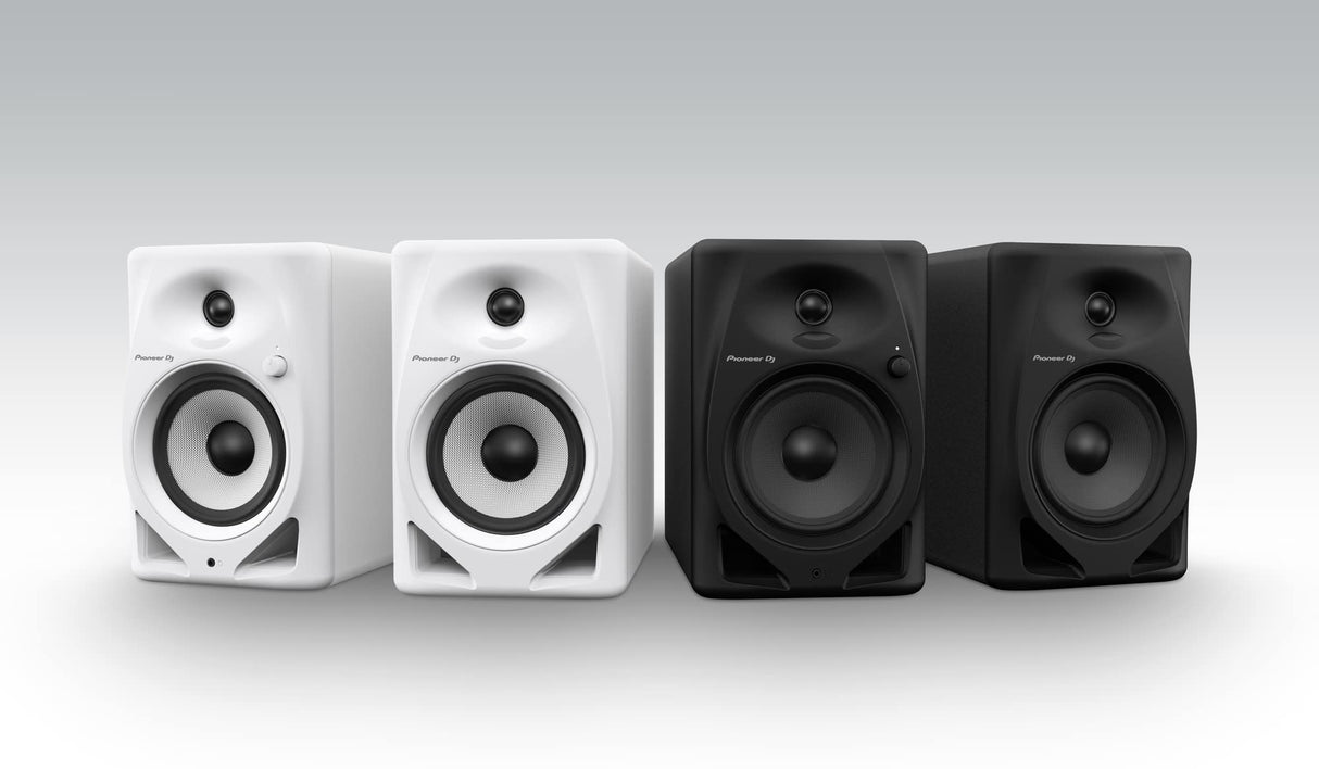 Pioneer DJ DM-50D Monitor de escritorio de 5" (blanco)