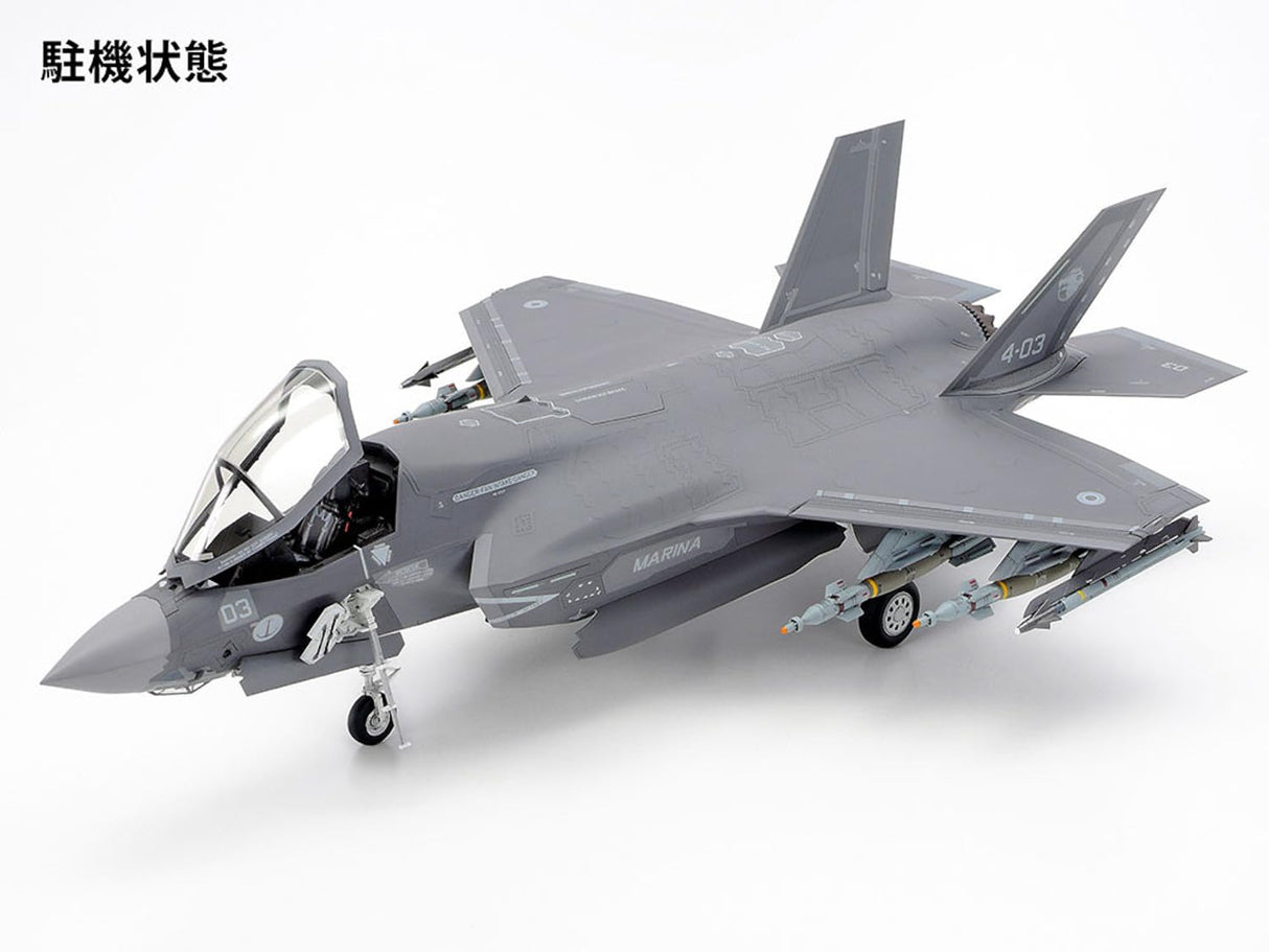 Tamiya 61125 1:48 US F-35B Lightning II - réplica Fiel, Kit de plástico, Manualidades, maquetas, Montaje, sin Pintar
