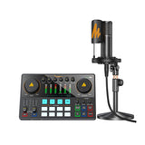 MAONO AME2A - Interfaz de audio USB-C AME2A, efectos integrados, entrada XLR e Inst, micrófono incluido