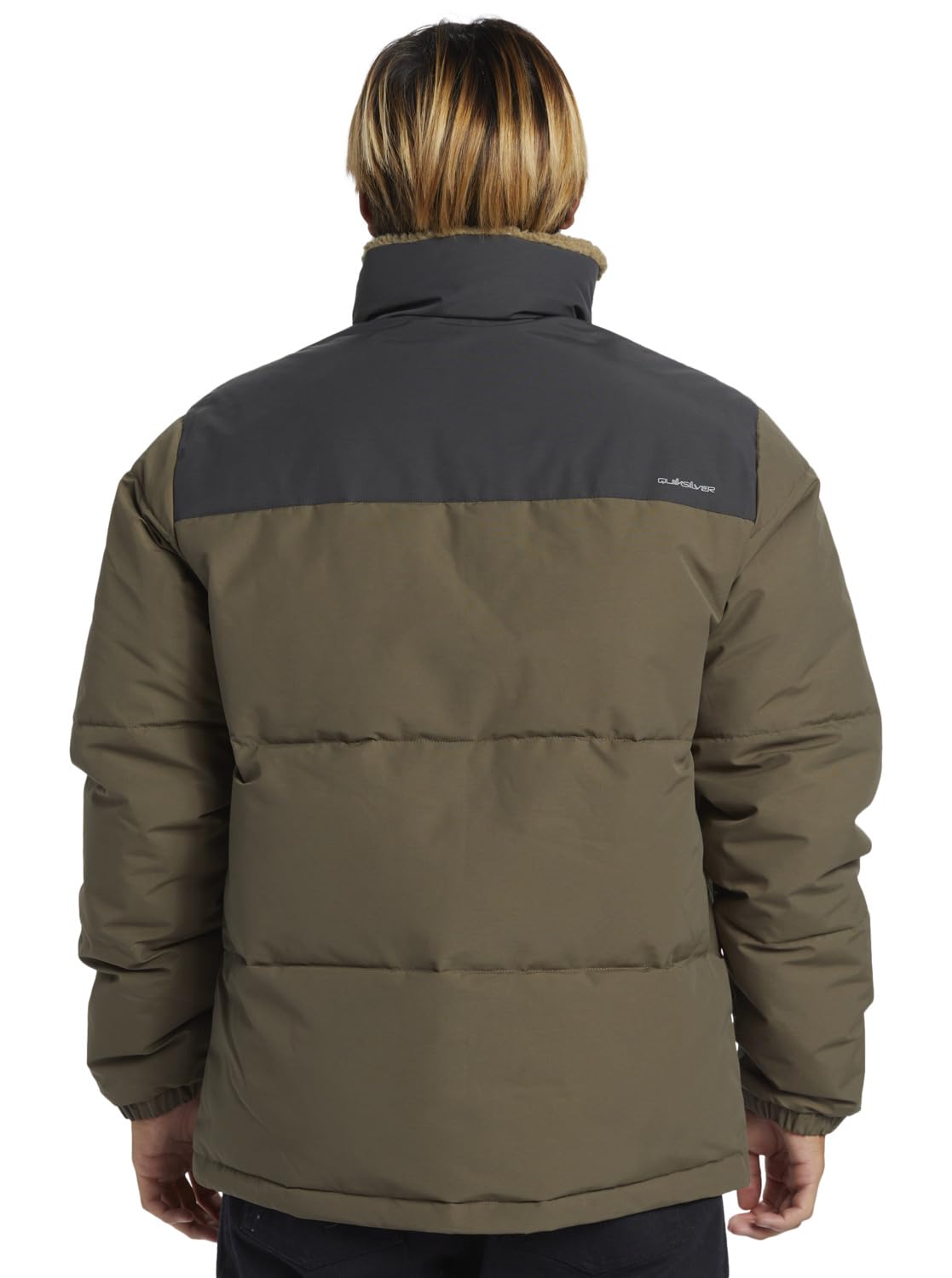 Quiksilver Wild Mountain Jacket Chaqueta, Canteen, Estándar para Hombre
