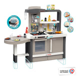 Smoby- Cocina Tefal de Juguete Evolutiva, Regulable en Altura, 40 Accesorios, con Funciones de Cocina y Mostrador Auxiliar, Adecuado a Partir de 3 años (7600312305), Multicolor, M, 312305