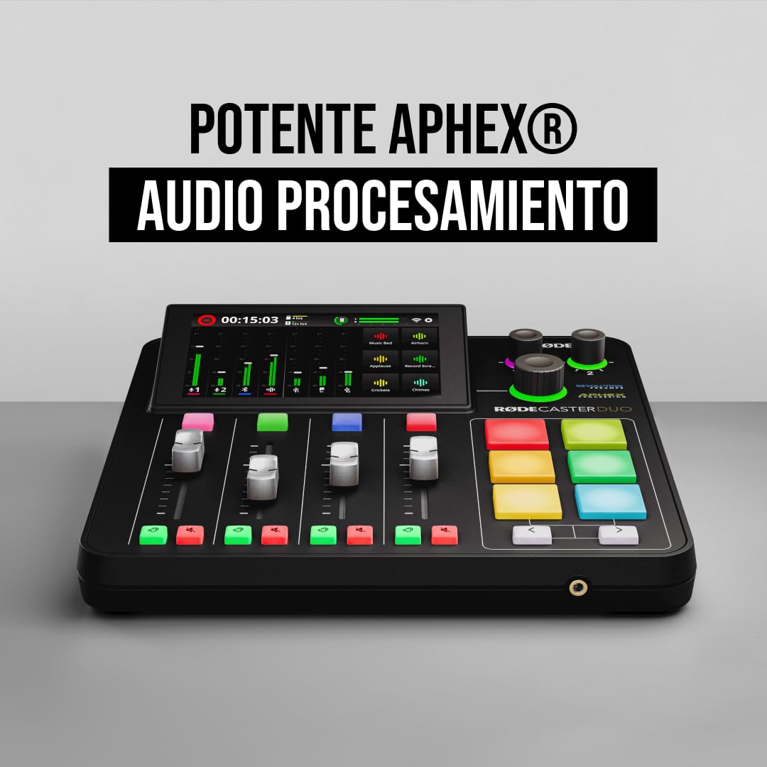 RØDECaster Duo Solución de producción todo en uno para podcasts, streaming, producción musical y creación de contenidos
