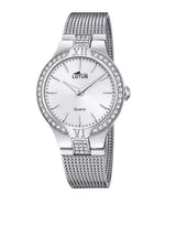 Lotus Reloj Analógico para Mujeres de Cuarzo con Correa en Acero Inoxidable 18894/1