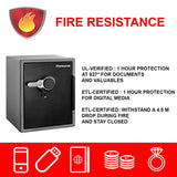 Master Lock SFW205GPC Sentry Safe Caja Fuerte de Seguridad [Ignifuga y Resistente al Agua] [Combinación Digital] [XXLarge], Sin Alarma