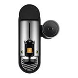 Krups Nespresso Citiz & Milk XN761B - Cafetera de cápsulas monodosis, con 19 bares de presión, thermoblock, capacidad 1L, función automática, con Aeroccino, color Plata, incluye pack de bienvenida