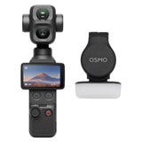 DJI Pack Estándar Osmo Pocket 4P, cámara para Vlogs 4K de Doble Objetivo
