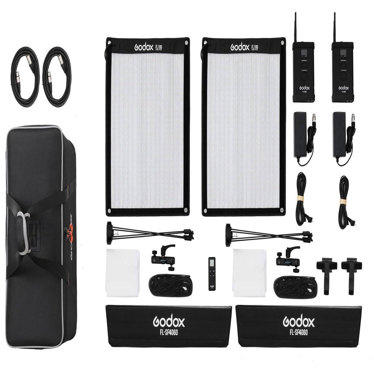 FL100 - Kit de 2 Luces LED Flexibles (100 W)