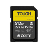 Sony SF-M 512GB Serie Tough Tarjeta de memória y Almacenamiento