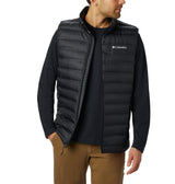 Columbia Lake 22 Down Vest, Chaleco Acolchado para Hombre, Black, Talla L