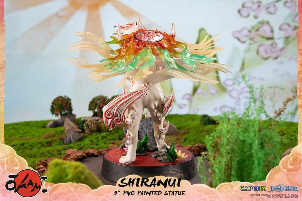 First4Figures-First 4 Shiranui Okami Pose Standard, sólido, Color Negro (F4F 201387)