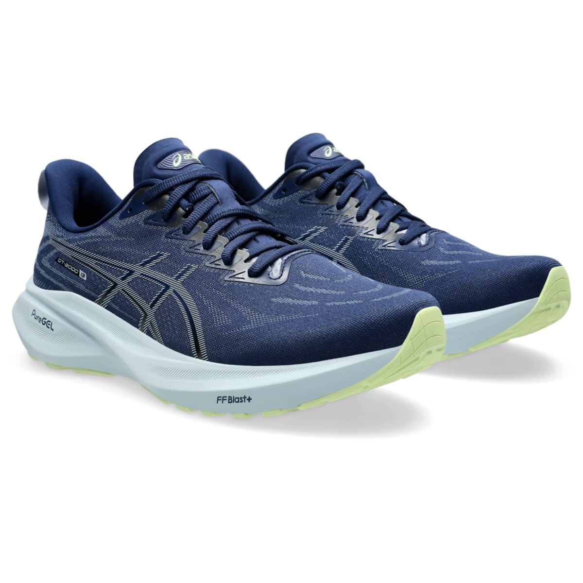 ASICS GT-2000 13 - Tenis de Correr para Hombre, Blue Expanse/Gris Azul, 47 EU