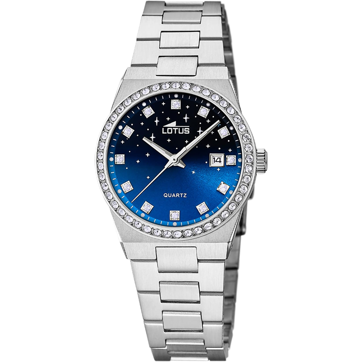 Reloj Lotus para Mujer 18885/3 Freedom Caja de Acero Inoxidable 316l Plateado Correa de Acero Inoxidable 316l Plateado