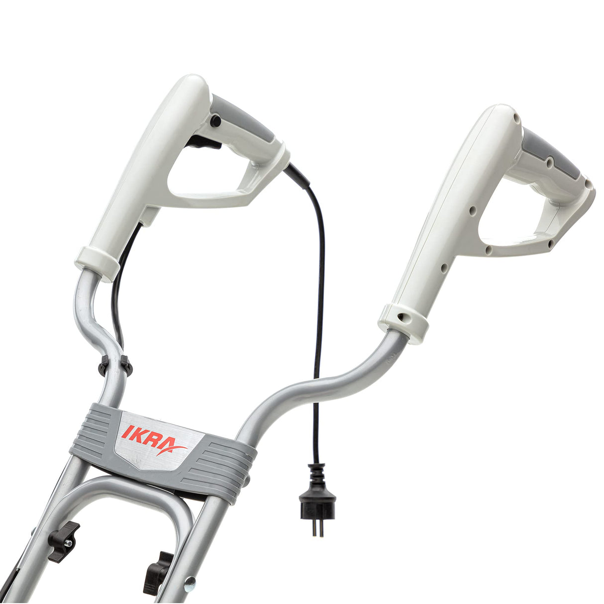 IKRA motoazada eléctrica motocultor IEM 800 S, Ancho de Trabajo 30cm, Profundidad 20cm, Incluye extirpador Manual