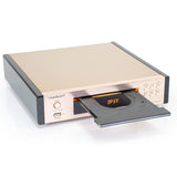 Madison MAD-CD10 - MADISON - Reproductor de CD y sintonizador de FM con USB y mando a distancia - Oro rosa cepillado