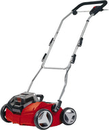 Einhell GE-SC 35/1 Li - Escarrificador Baterías sin Escobillas , 2x18 V (ancho de corte 35cm, hasta 400m² de jardín, sin batería) (ref. 3420650)