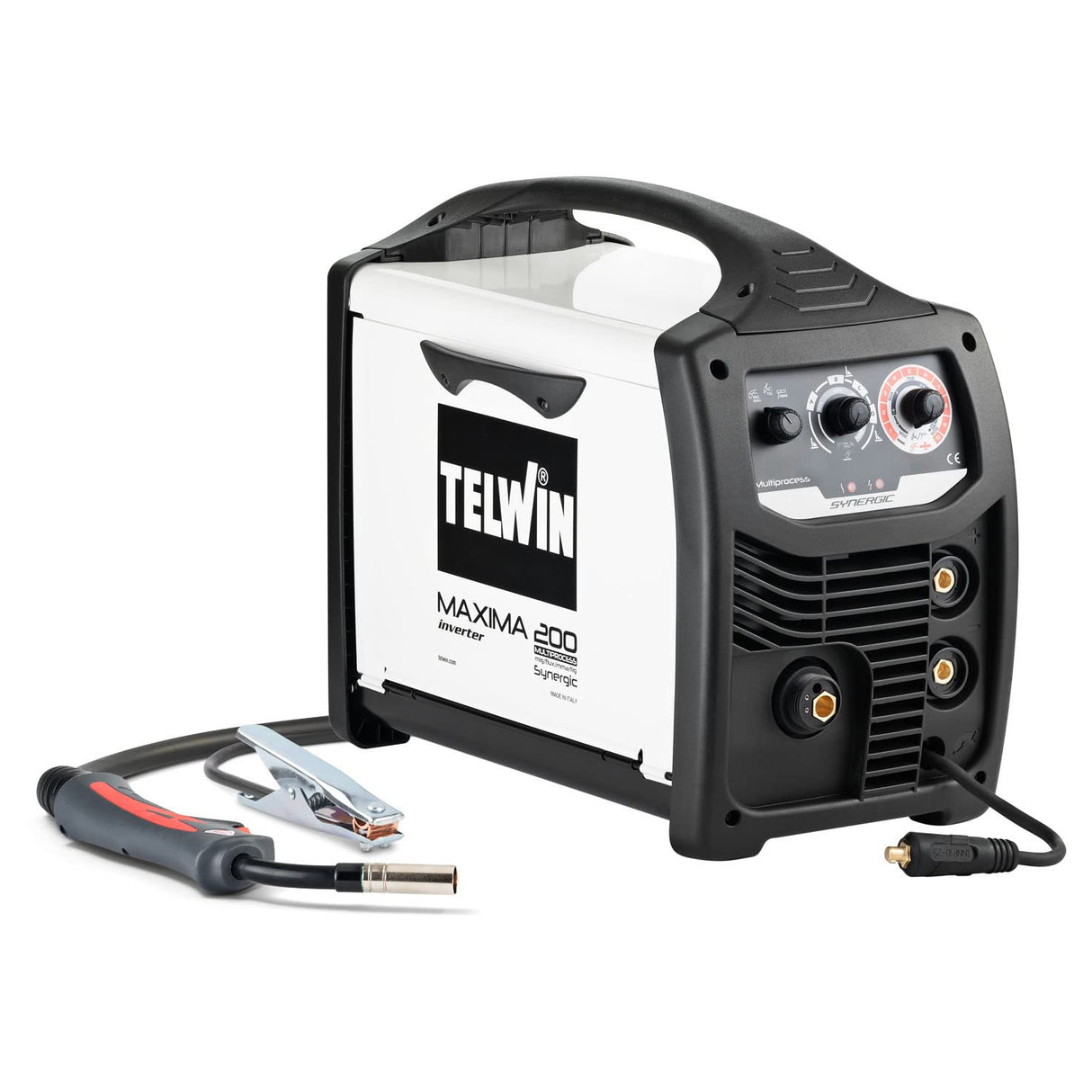 Telwin 816087 Soldadora inverter multiproceso de hilo MIG-MAG/FLUX/BRAZING/MMA/TIG-LIFT, 230 V