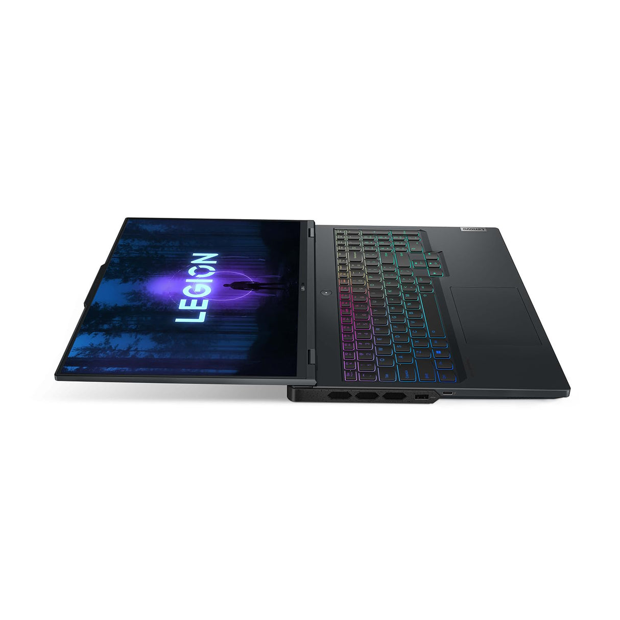 Lenovo Legion Pro 7 Gen 8 - Ordenador Portátil Gaming 16" WQXGA (Intel Core i9-13900HX,32GB RAM, 1TB SSD, NVIDIA GeForce RTX 4080 12GB,Sin Sistema Operativo) Gris Onyx - Teclado QWERTY Español