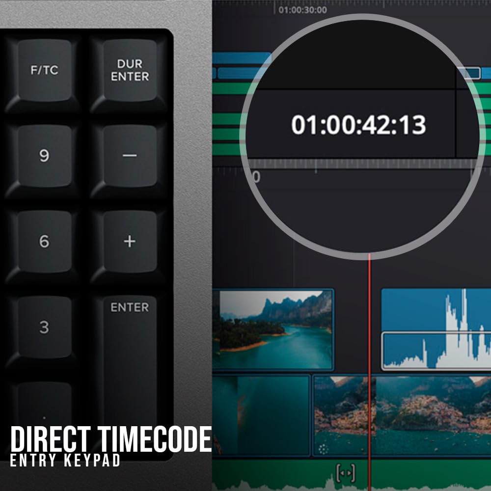 Blackmagic Design Davinci Resolve Editor Keyboard + Software Lizenz (BM-DV/Res/BBPNLMLEKB-LIC)