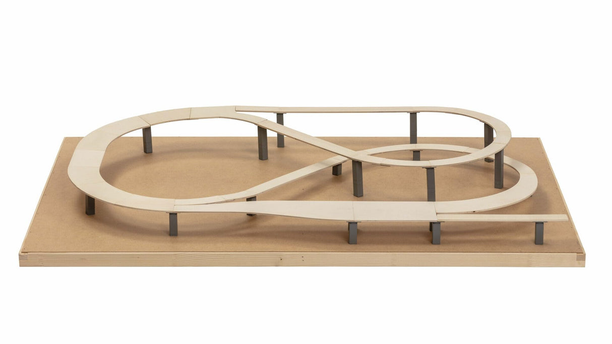 NOCH- Easy-Track Mittelberg - Kit de construcción, Multicolor, L (53700)